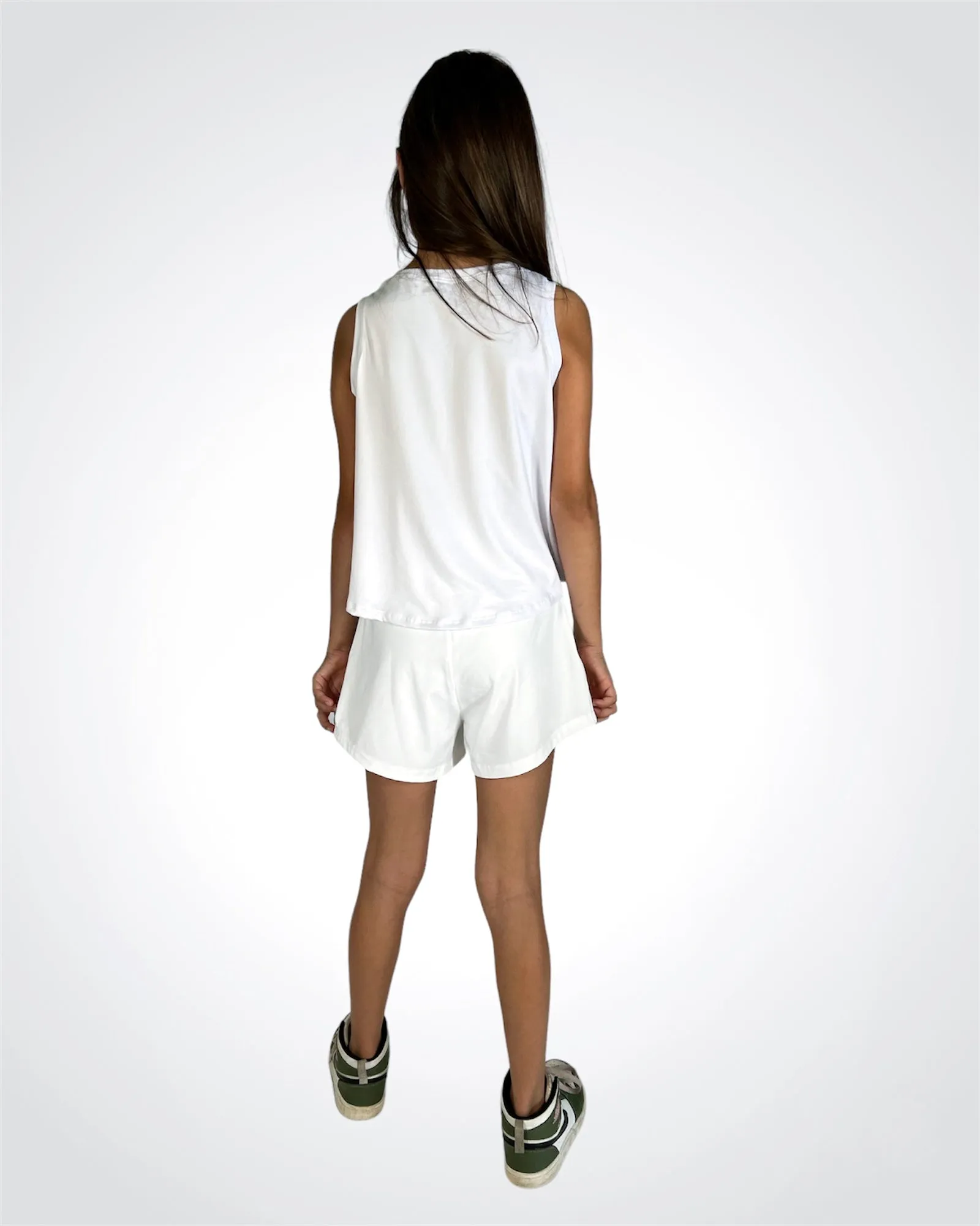 Kid short white