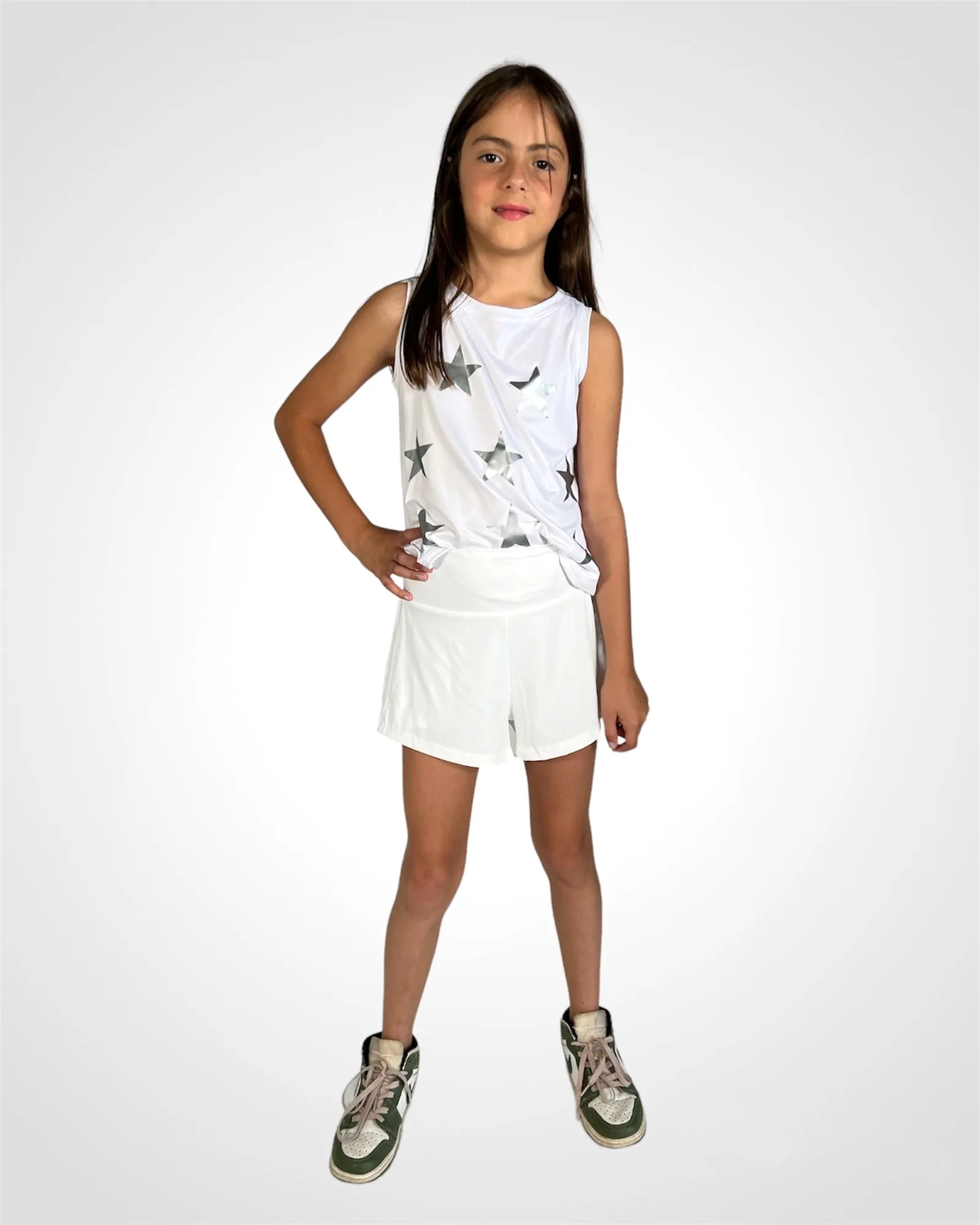 Kid short white