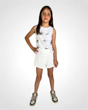 Kid short white