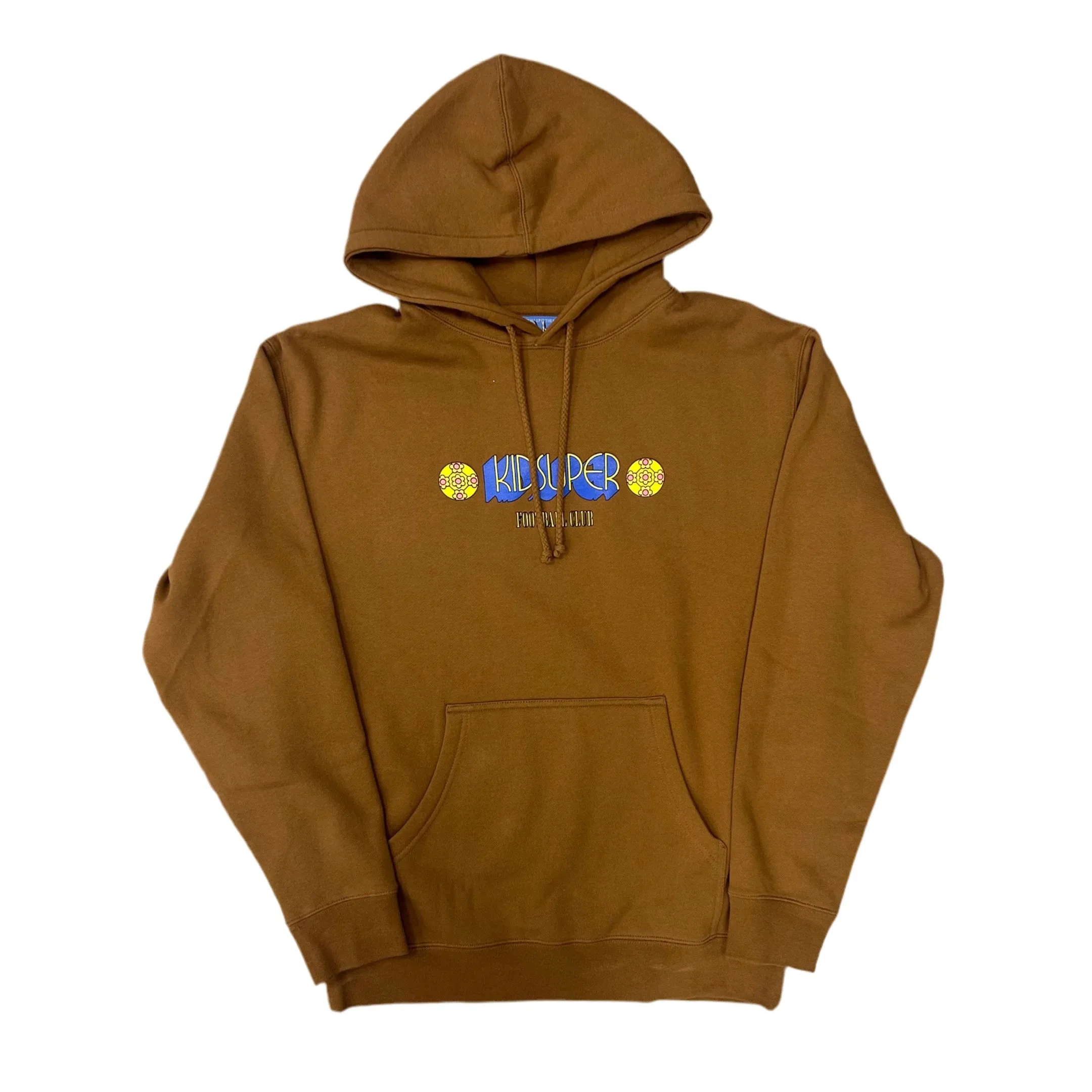 KID SUPER FOOTBALL CLUB HOODIE BROWN