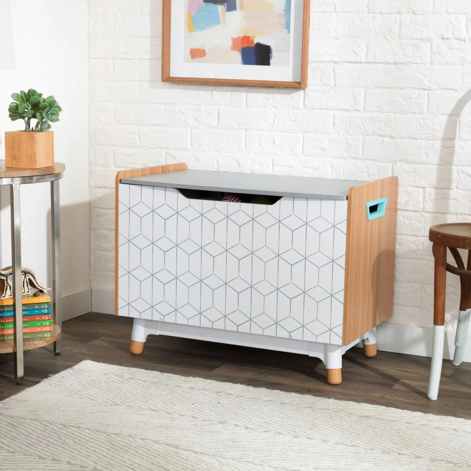 KidKraft Mid-Century Kid Toy Box