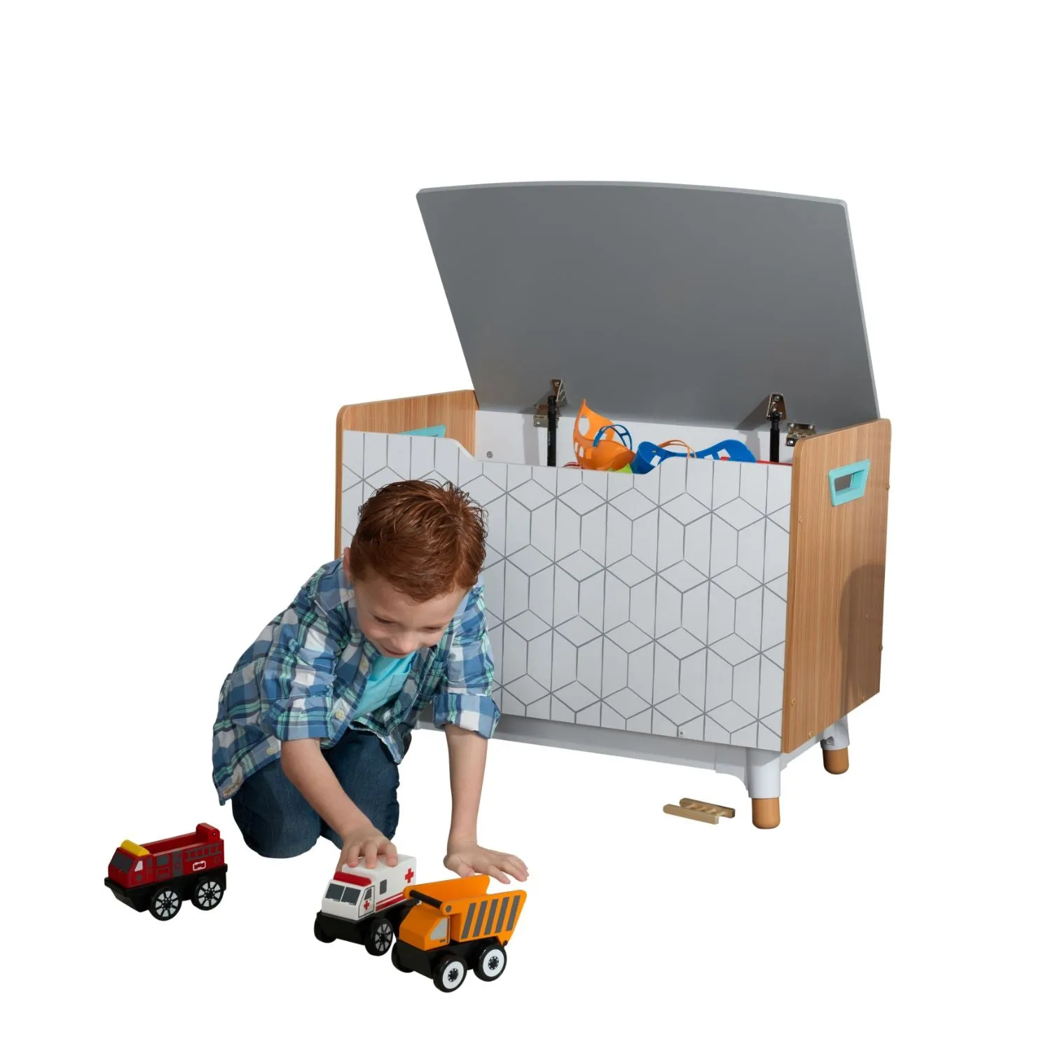 KidKraft Mid-Century Kid Toy Box