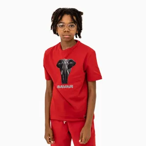 Kid's Elephant Logo Short Sleeve T-Shirt