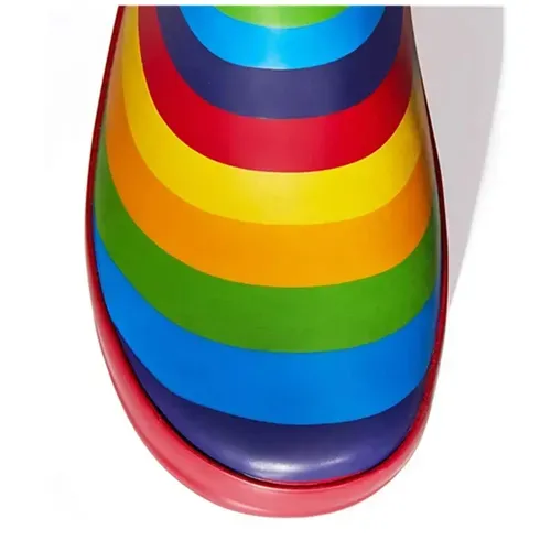Kids Girl Boy Rain Boots Ranbow - KKOMFORME