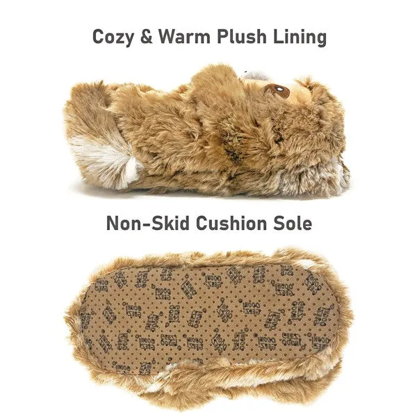 Kid's Sloth Hugs Cute Plush Animal Slippers