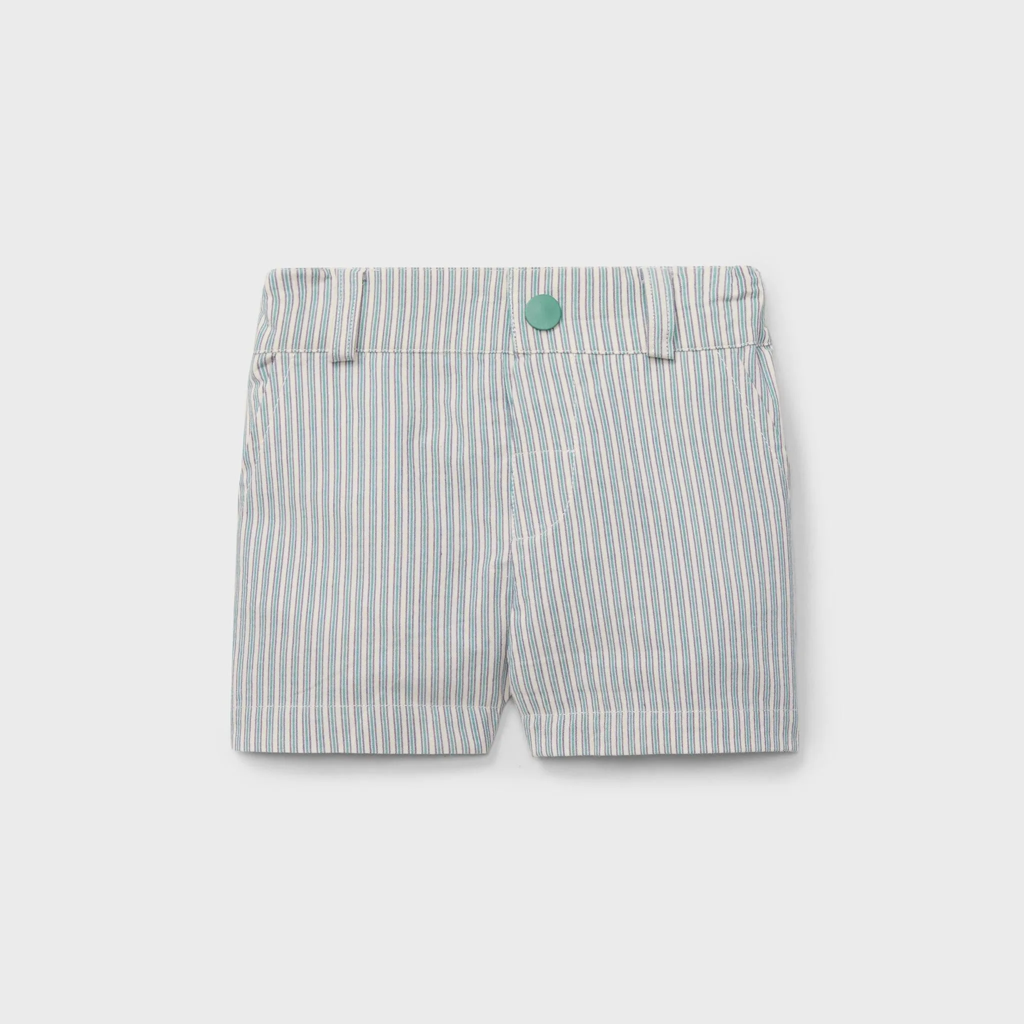 Knitted Green Short Set