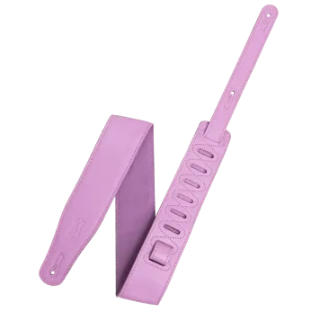 Levy's M26GFP-PNK 2.5" Leather Strap Pink