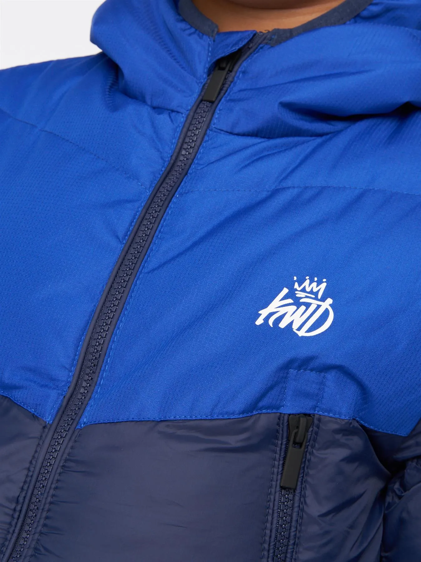 Leyton Short Puffer Jacket Dark Navy