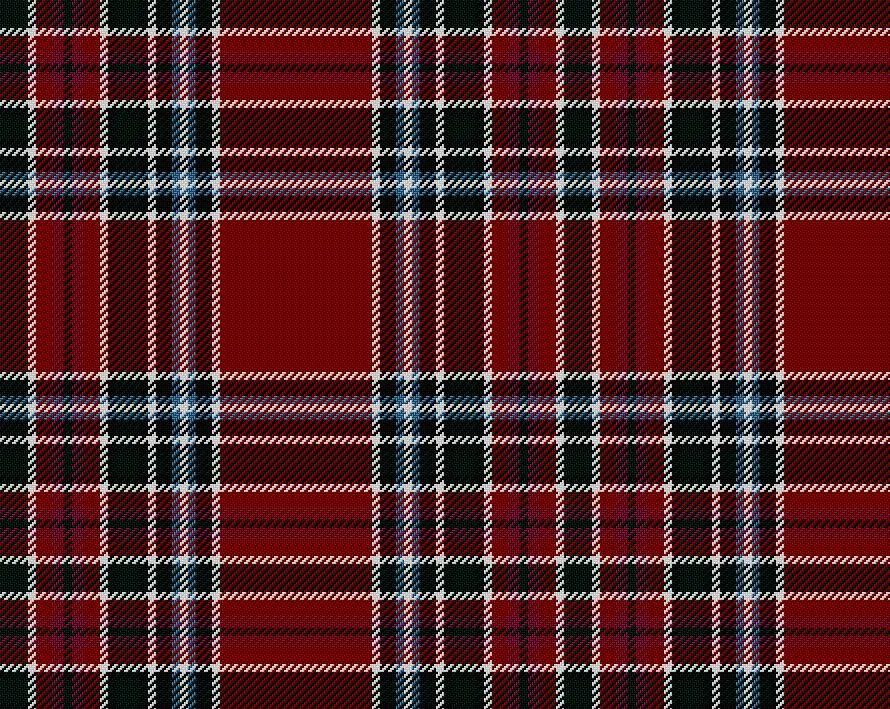 MacBean Modern Medium Weight 11oz Tartan Cloth