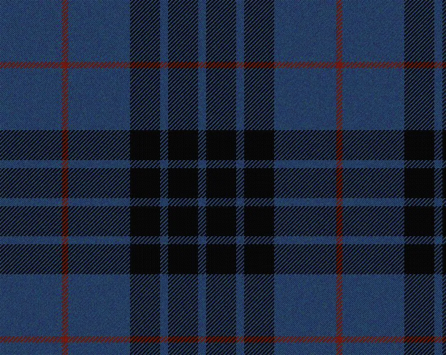MacKay Blue Ancient Medium Weight 11oz Tartan Cloth
