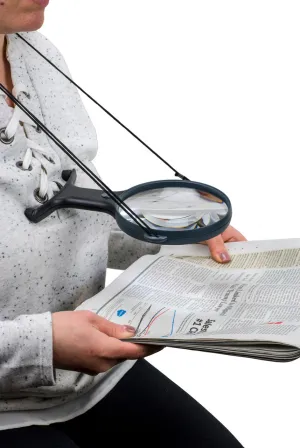 Magnifier Hands Free W/light