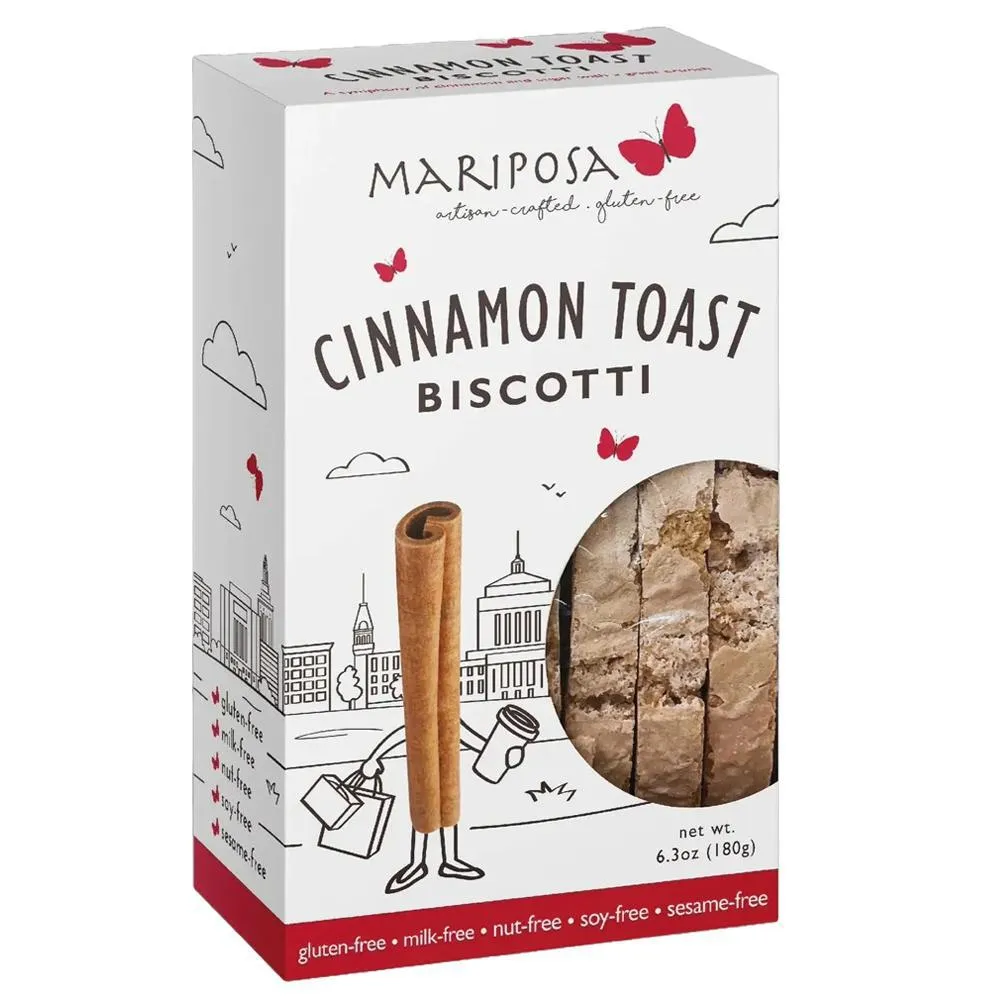 Mariposa Bakery - Gluten-Free Cinnamon Toast Biscotti (180G)