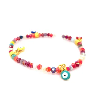 Mati Evil Eye - Mixed Crystal Bracelets
