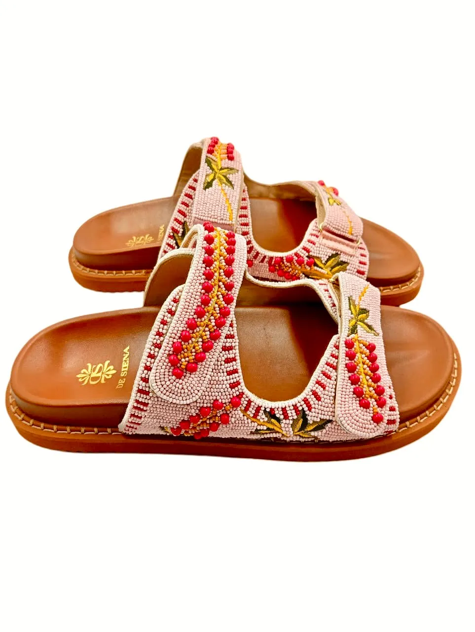 MEADOW BEADED FUSSBETT WITH FLOWER PATTERN