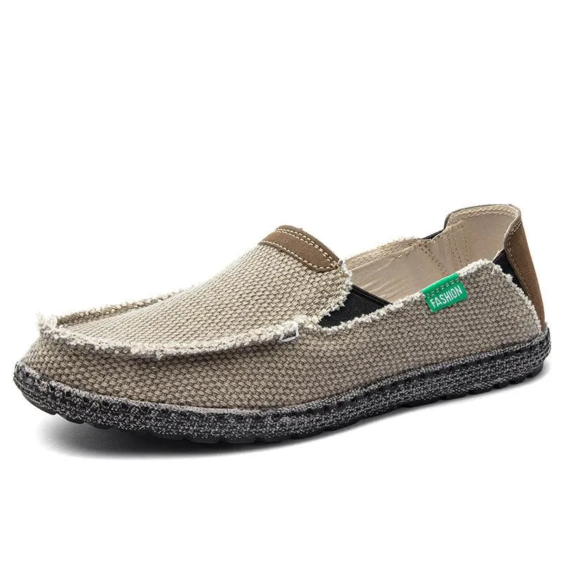 Men's Canvas Korean Style Breathable Casual Cloth Shoes