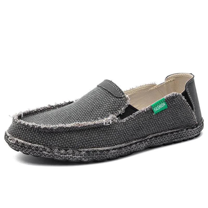 Men's Canvas Korean Style Breathable Casual Cloth Shoes