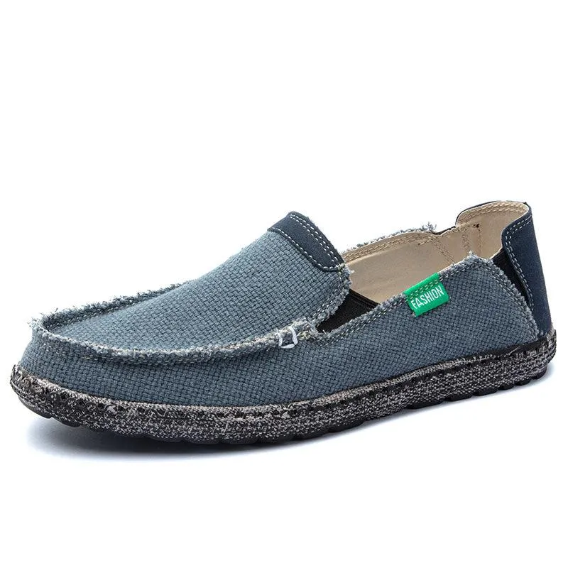 Men's Canvas Korean Style Breathable Casual Cloth Shoes