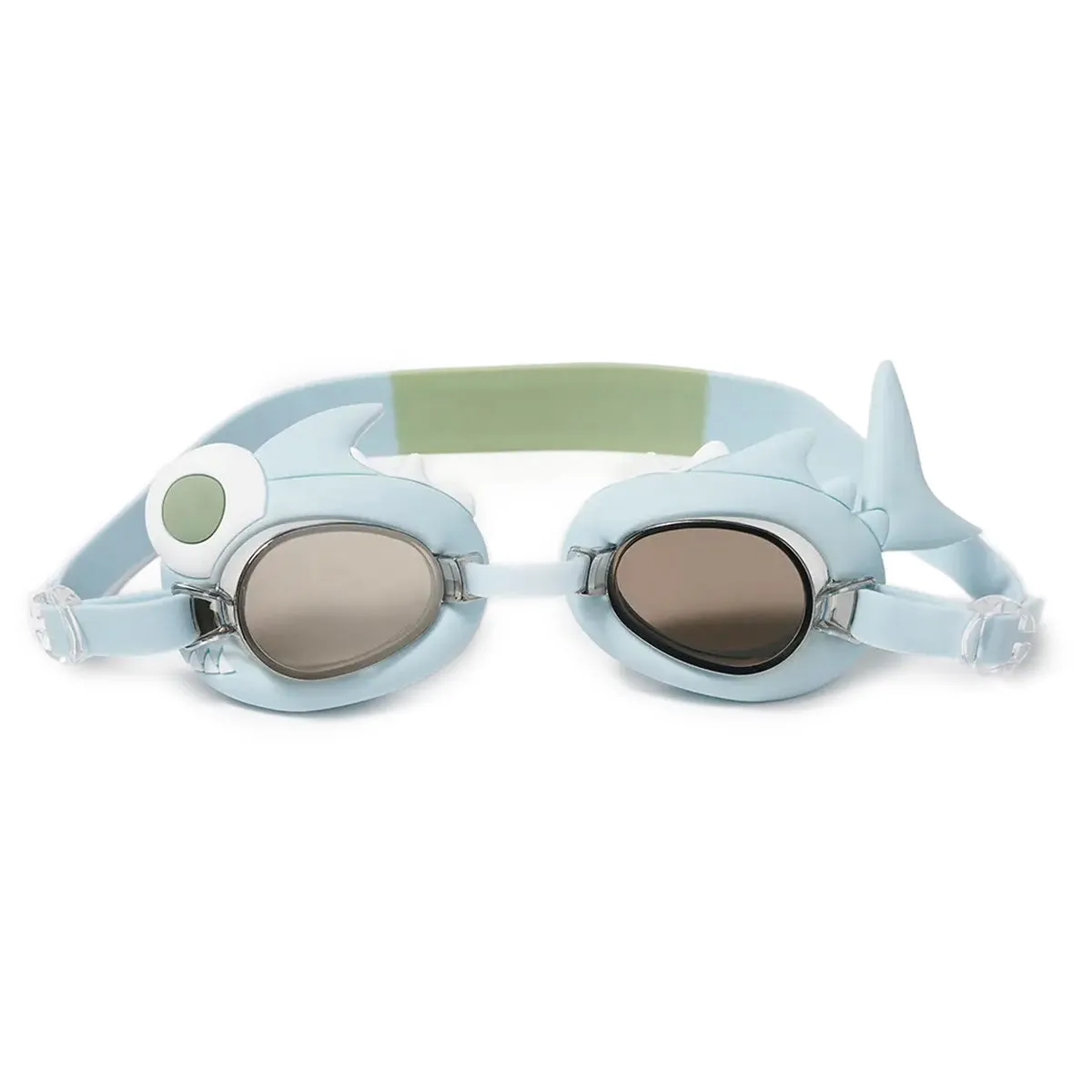 Mini Swim Goggles Shark Tribe Khaki
