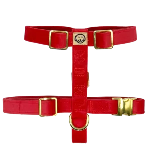 MOLLY & CO. - Adjustable Strap Harness - Scarlet Velvet