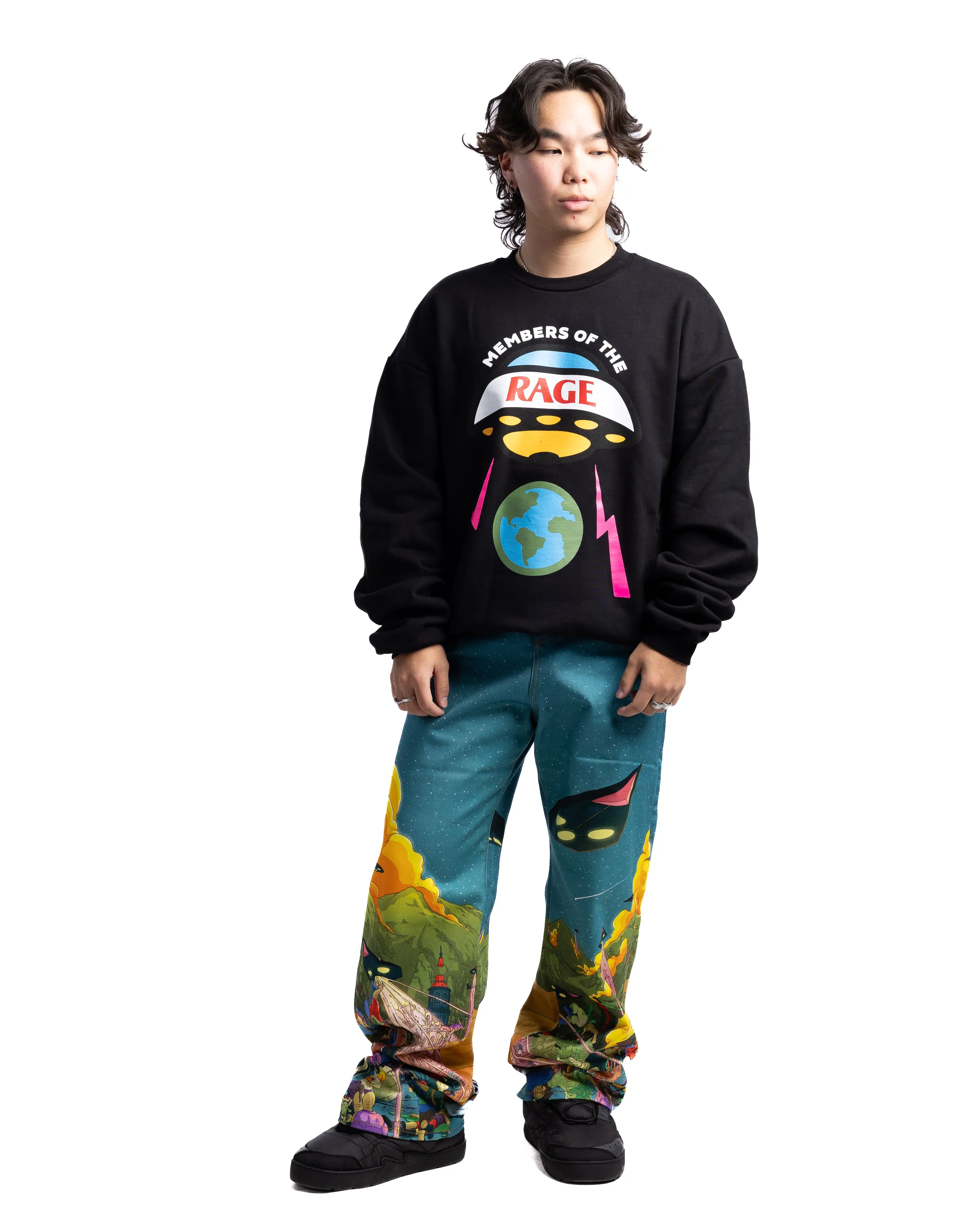 MOTR Big Logo Crewneck Black