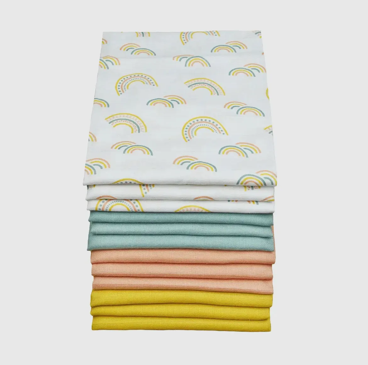 MuslinZ 12 Pack Muslin Squares 70x70cm