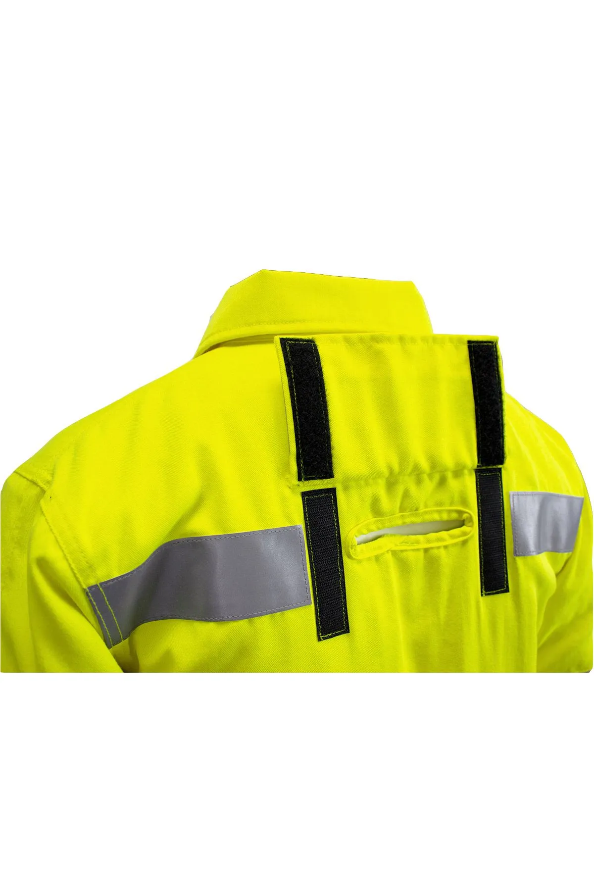 National Safety Apparel Vizable FR Bomber Jacket, Lanyard Access, Type R Class 3, 34 cal/cm² (each)
