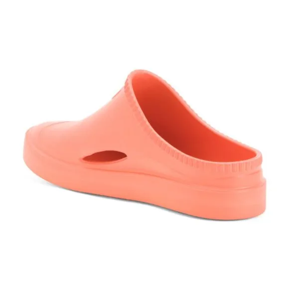 new  Hunter In/Out Bloom Algae Foam Clog in Persimmon Pink 297M0