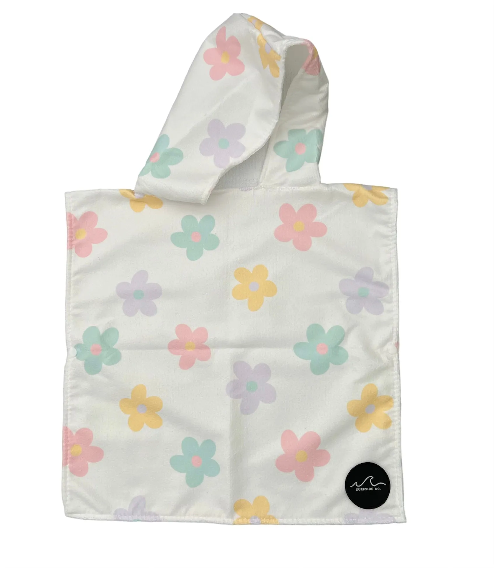 NEW! Pastel Daisy Hooded Towel/ Poncho