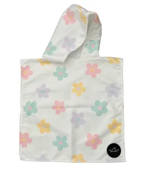 NEW! Pastel Daisy Hooded Towel/ Poncho