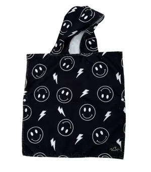 NEW! Smiley Hooded Towel/ Poncho