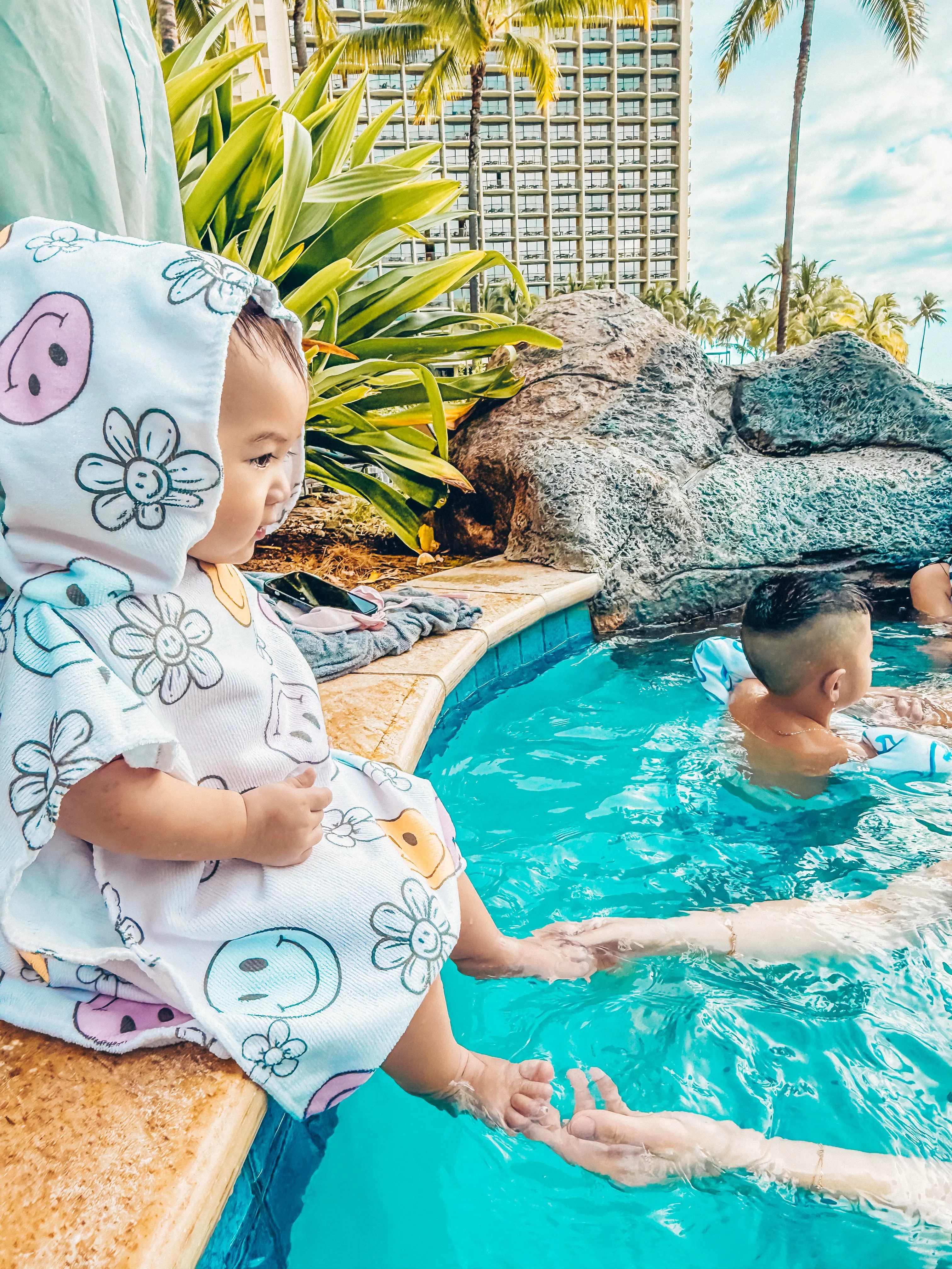 NEW! Summer Smiles Hooded Towel