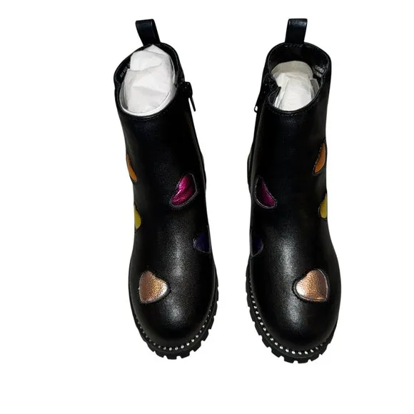 NIB Kurt Geiger Chelsea Love Boot Little Kid Size 2M