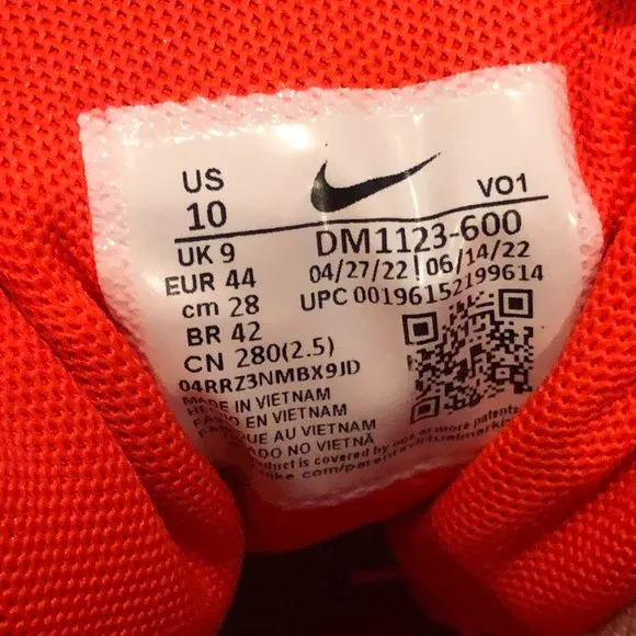 Nike Lebron James Witness 7 Sneakers Bright Crimson/Arctic Orange/Magic Ember