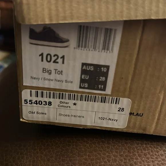 Old soles big tot