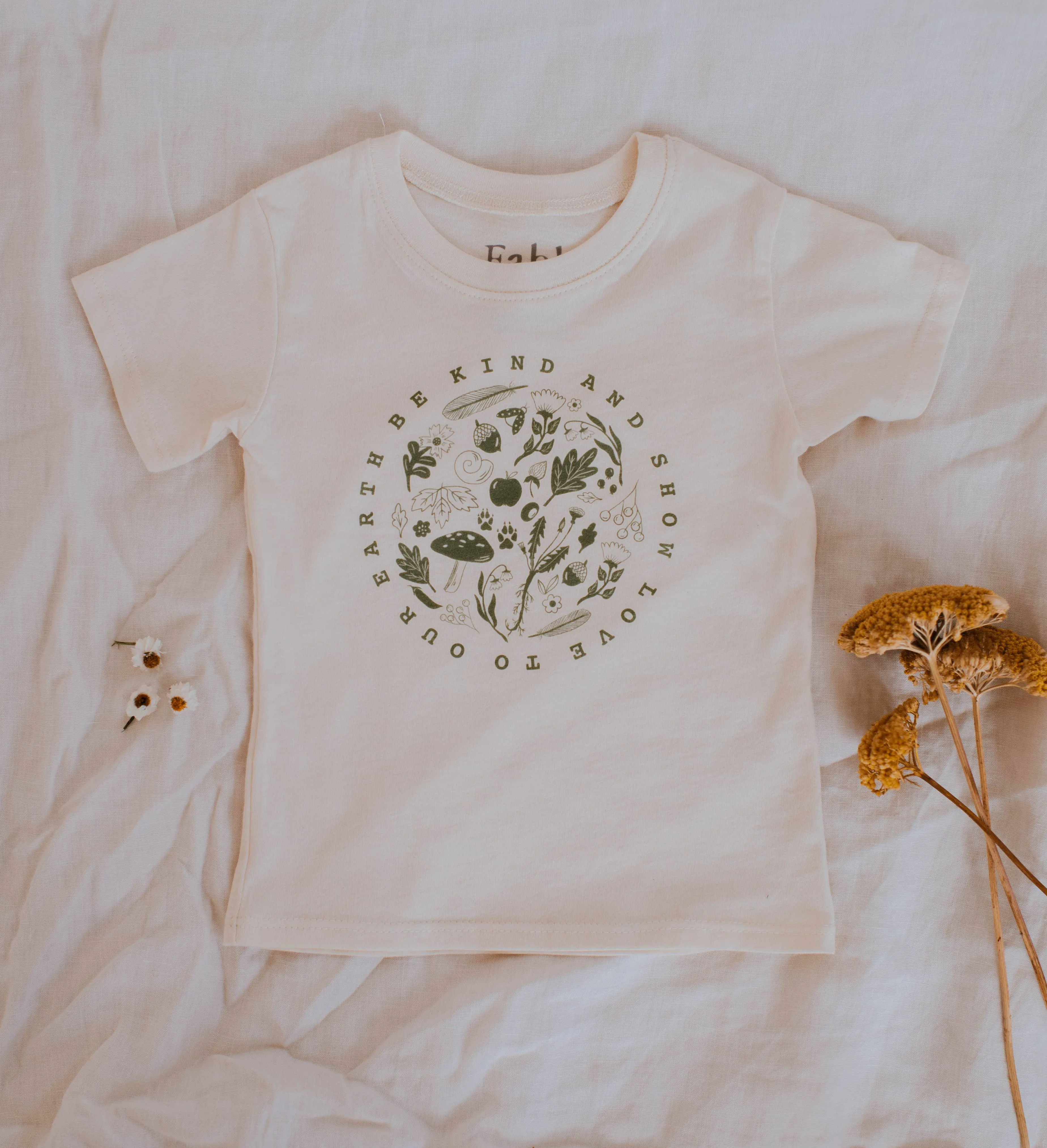 Organic Cotton - Be Kind To Our Earth Tee 2T