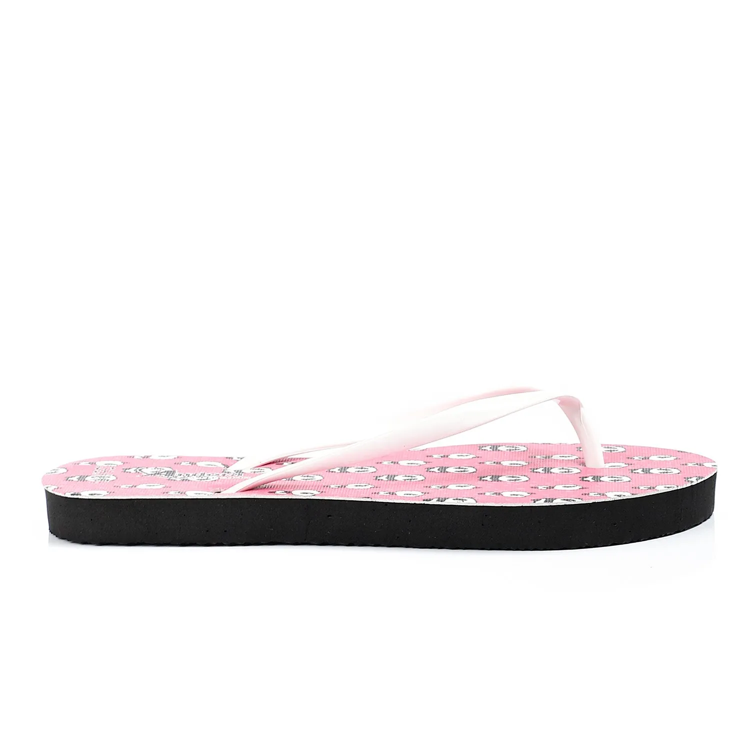 panda_printed_summer_flip_flops_-_black_-_dark_fuchsia