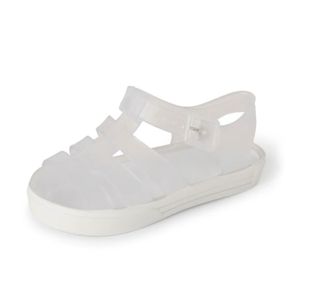Parker Jelly Sandals - White