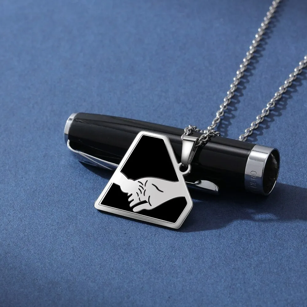 Personalized Custom Dad Kid Name Necklace