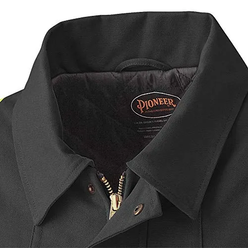 Pioneer V206037A Heavy-Duty Reflective Quilted Safety Parka Jacket