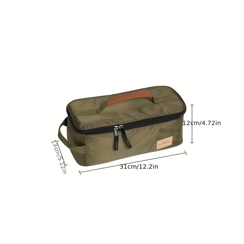 Portable Durable Oxford Cloth Camping Storage - Picnic Organizer Bag for Tableware & Gear