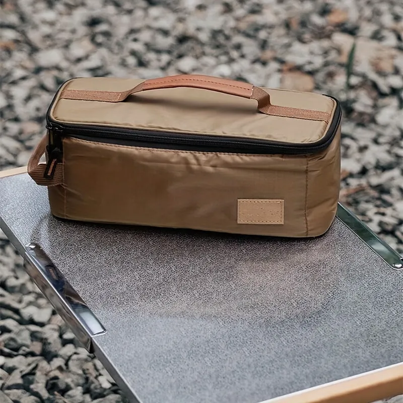 Portable Durable Oxford Cloth Camping Storage - Picnic Organizer Bag for Tableware & Gear