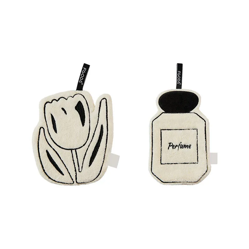 Quick-Dry Hanging Hand Towel for Kitchen and Bathroom