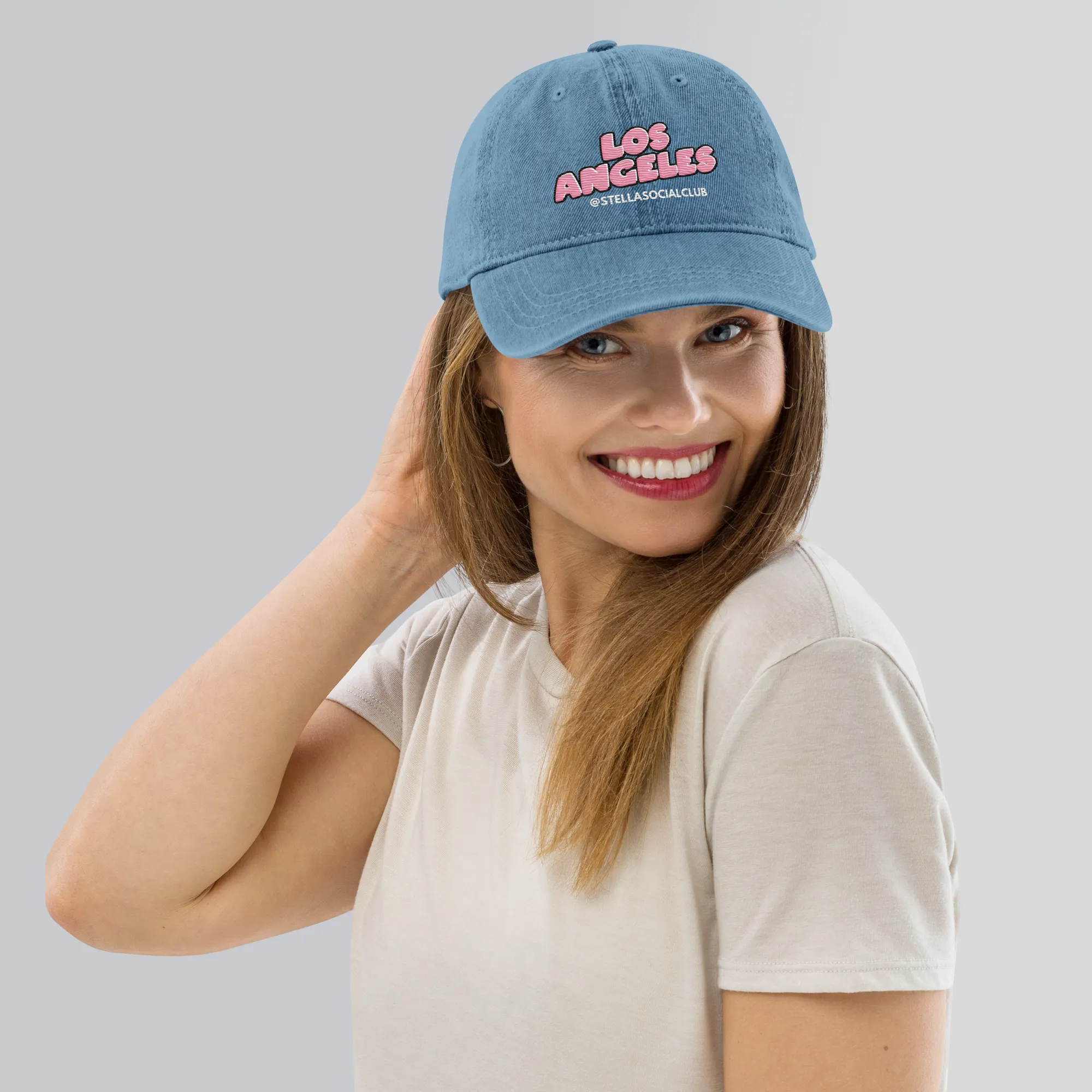 "Los Angeles" Denim Hat