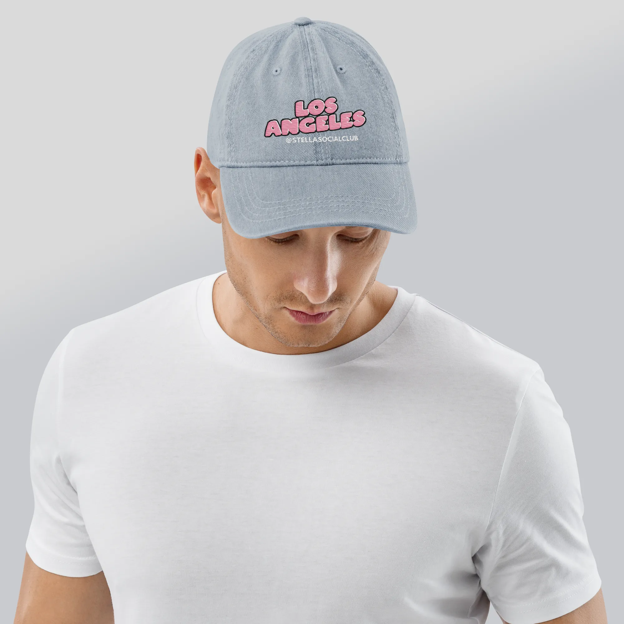 "Los Angeles" Denim Hat