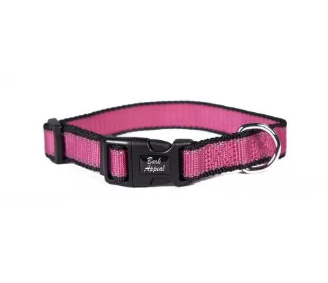 Rasberry Reflective Trim Collar