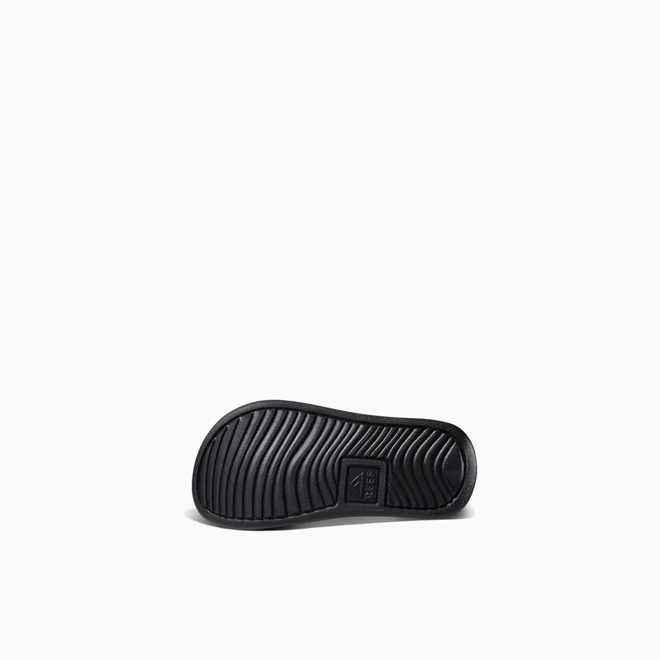 Reef Little One Slide Sandal-Grey Camo Shark