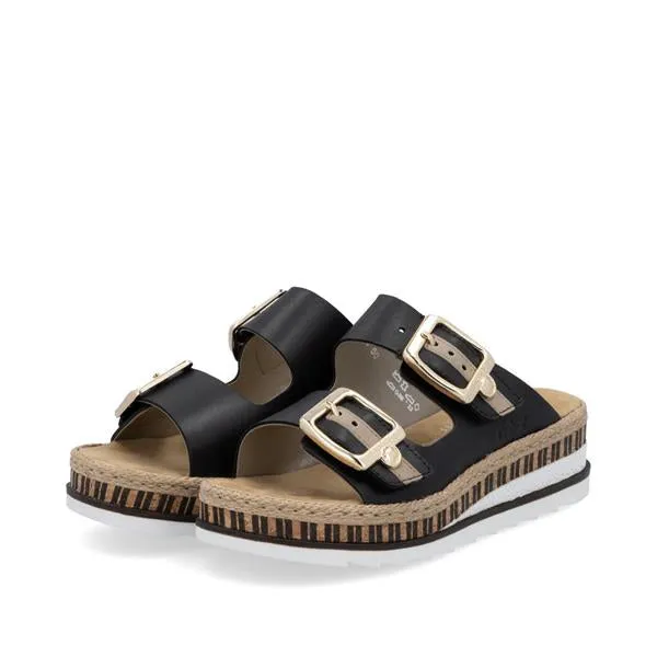 Rieker - V7955 Black Mule