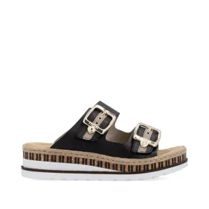Rieker - V7955 Black Mule