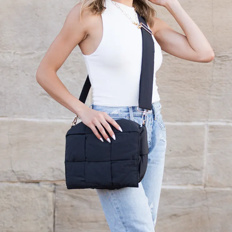 Romy Foldover Puffer Crossbody