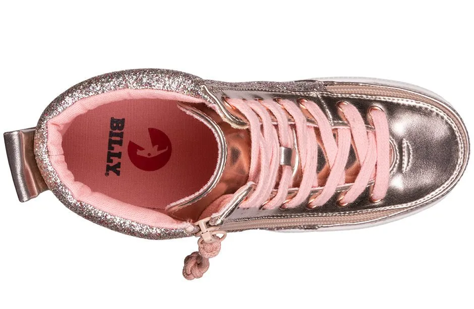 Rose Gold V1 Unicorn BILLY Classic Lace Highs - 21300-680